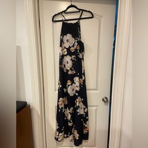 Anself Halter Neck Maxi dress